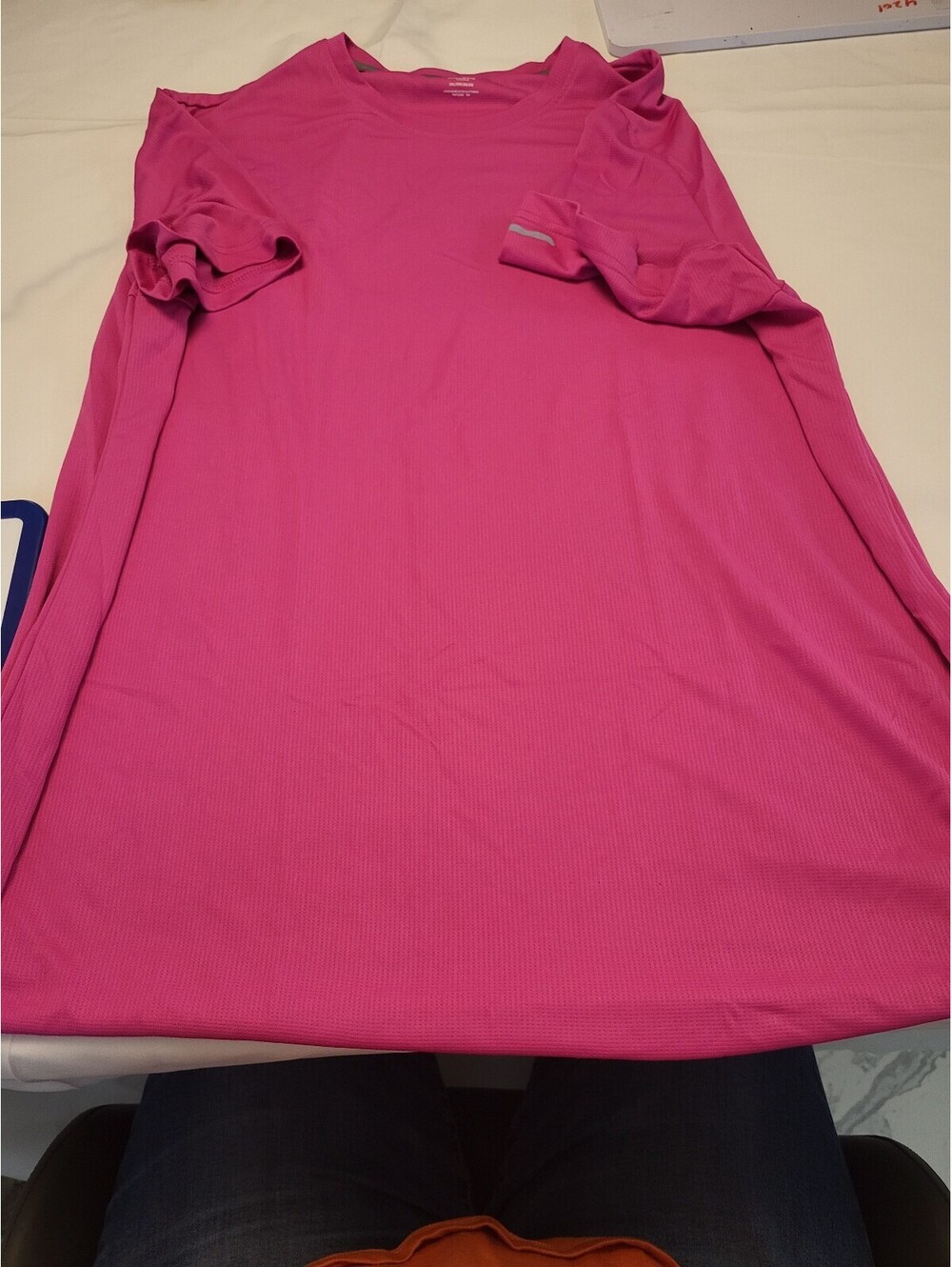 Athletic Works 2XL Pink Short Sleeve Performance Shirt